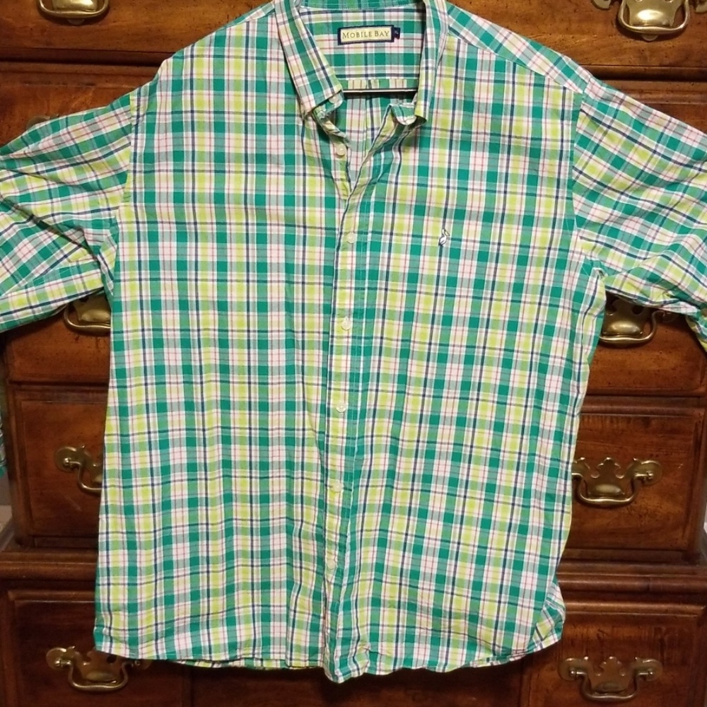 Mobile Bay Long Sleeve Button Up